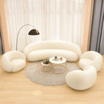 Load image into Gallery viewer, ABC Home Fleece Fabric Overstuffed Multifunction Sofa Chair set for Livingroom Office
