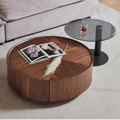 ABC HOME Coffee Table: Space-Saving Nesting Table Set for Modern Living Room in Dubai showroom