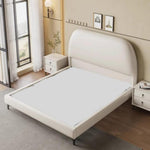 Load image into Gallery viewer, ABC Home Light Luxury Modern  Leather Wrap Bed Frame for Bedroom Without Mattress
