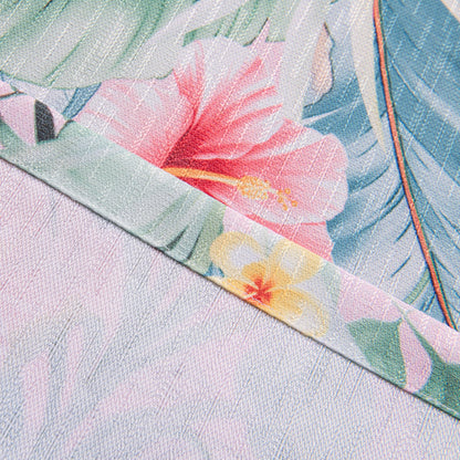 2 Panels 60% Blackout Colorful Flowers Floral Curtains for Living Room Thermal Insulated Bedroom Darkening Drapes for Basics Room Window