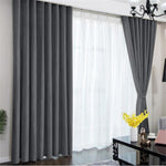 Load image into Gallery viewer, 2 Panels 60% Blackout Curtains for Living Room Thermal Insulated Bedroom Darkening Drapes for Basics Room Window
