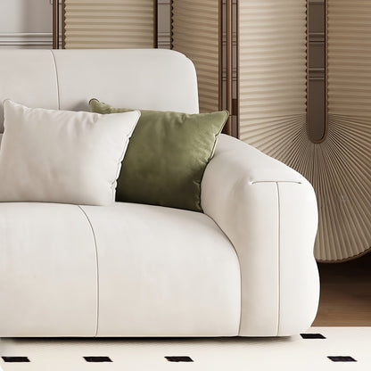 ABC HOME Wood Beige Sectional Sofa | Contemporary Style