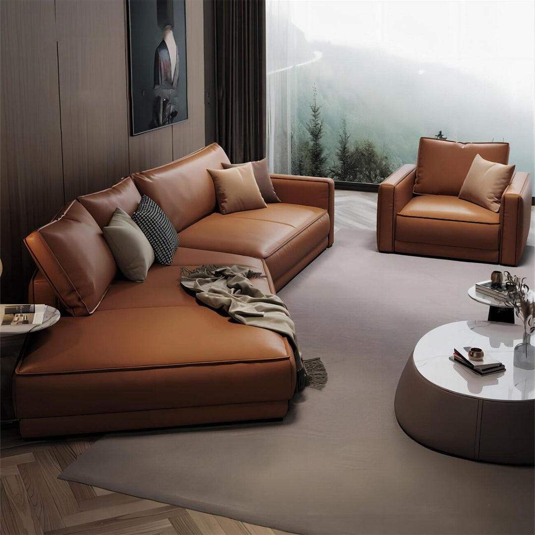 ABC Home Modern PU Leather Sofa Set for Living Room,Office