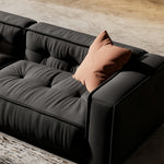 Load image into Gallery viewer, ABC Home Fleece Fabric Overstuffed Multifunction Toast shaped Sofa Chair set for Livingroom Office
