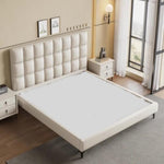 Load image into Gallery viewer, ABC Home Light Luxury Modern  Leather Wrap Bed Frame for Bedroom Without Mattress

