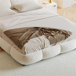 Load image into Gallery viewer, ABC Home Bed Frame Modern Velvet King Queen Size for bedroom Without Mattress
