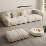 Load image into Gallery viewer, ABC Home Light Luxury Fabric Cloud Shaped Sofa set for Livingroom
