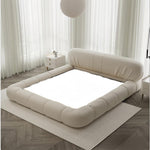 Load image into Gallery viewer, ABC Home Bed Frame Modern Velvet King Queen Size for bedroom Without Mattress
