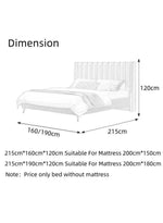 Load image into Gallery viewer, AAH Home Bed Frame Modern Velvet King Queen Size for bedroom Without Mattress AAH HOME

