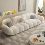 Load image into Gallery viewer, ABC Home Light Luxury Fabric Cloud Shaped Sofa set for Livingroom
