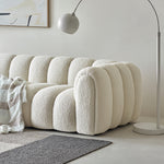 Load image into Gallery viewer, ABC Home Fleece Fabric Overstuffed Multifunction Pumpkin shaped Sofa Chair set for Livingroom Office
