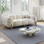 Load image into Gallery viewer, ABC Home Light Luxury Fabric Cloud Shaped Sofa set for Livingroom
