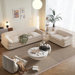 Load image into Gallery viewer, ABC Home Light Luxury Fabric Cloud Shaped Sofa set for Livingroom
