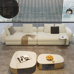 Load image into Gallery viewer, ABC Home Fleece Fabric Overstuffed Multifunction Sofa set for Livingroom Office
