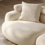 Load image into Gallery viewer, ABC Home Light Luxury Fabric Cloud Shaped Sofa set for Livingroom
