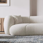 Load image into Gallery viewer, ABC Home Light Luxury Fabric Cloud Shaped Sofa set for Livingroom
