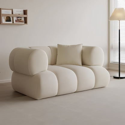 ABC Home Fleece Fabric Overstuffed Multifunction Cloud shaped Sofa Chair set for Livingroom Office