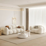 Load image into Gallery viewer, ABC Home Light Luxury Fabric Cloud Shaped Sofa set for Livingroom
