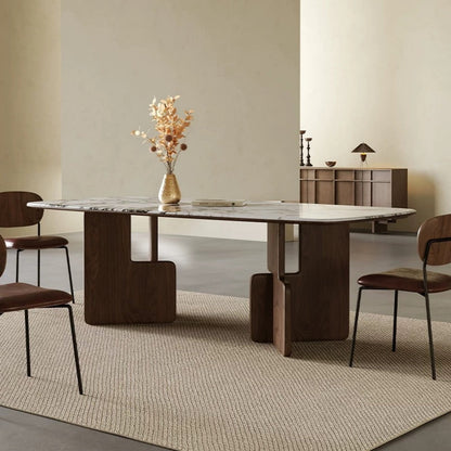 ABC HOME Dining Table: Elegant Dining Table for Modern Dining Room Without Chairs in Dubai show