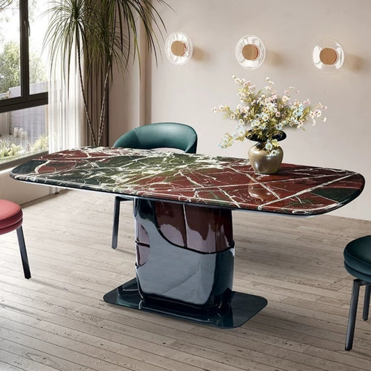 ABC HOME Dining Table: Elegant Dining Table for Modern Dining Room Without Chairs in Dubai show