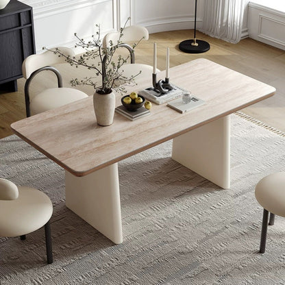 ABC HOME Dining Table: Elegant Dining Table for Modern Dining Room Without Chairs in Dubai show
