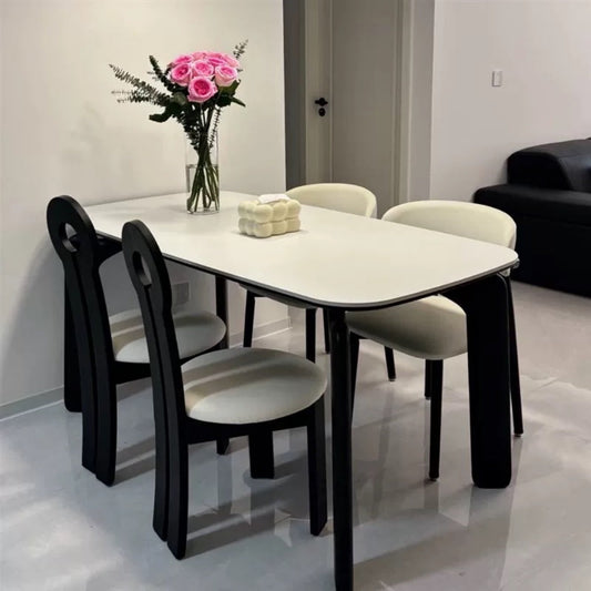 ABC HOME Dining Table: Elegant Dining Table for Modern Dining Room Without Chairs in Dubai show