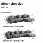 Load image into Gallery viewer, ABC Home Fleece Fabric Overstuffed Multifunction Sofa set for Livingroom Office

