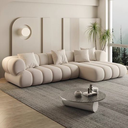 ABC HOME Sofa: Fleece Fabric Overstuffed Multifunction Sofa set for Livingroom Office in Dubai