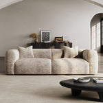 Load image into Gallery viewer, ABC Home Light Luxury Fabric Cloud Shaped Sofa set for Livingroom
